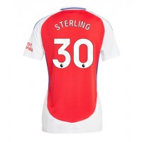 Billiga Arsenal Raheem Sterling #30 Hemma fotbollskläder Dam 2024-25 Kortärmad